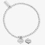 ChloBo Iconic Mini Love Heart Charm Bracelet CCA10
