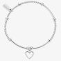 ChloBo Iconic Mini Open Heart Charm Bracelet CMA4