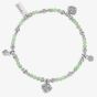 ChloBo Forever Blooming Silver Aventurine Bead Bracelet SBAMC34163418