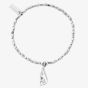 ChloBo Soul Glow Silver Interlocking Heart & Wing Bracelet SBCFR3238