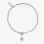 ChloBo Soul Glow Silver Lucky Star Bracelet SBCFR2016