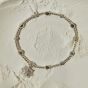 ChloBo Radiant Essence Silver Star Beaded Bracelet SBMCC3258