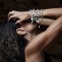 ChloBo Radiant Essence Silver Star Beaded Bracelet SBMCC3258