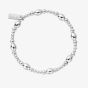ChloBo Ladies Silver Cute Oval Bracelet SBCOR