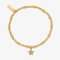 ChloBo 18ct Gold Plated August Birthstone Bracelet GBBCB3495
