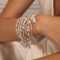 ChloBo Silver Cute Charm Pearl Bracelet SBRPCC