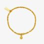 ChloBo Sunshine Sparkle 18ct Gold Plated Bracelet GBFBB3583