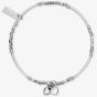 ChloBo Ladies Mini Noodle Cube Double Heart Bracelet SBMNC040