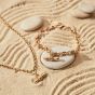 ChloBo Island Energy Balanced Aura Gold-Tone Necklace GN3309