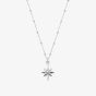 ChloBo Sterling Silver Bobble Chain Lucky Star Necklace SNBB2066