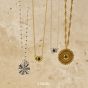 ChloBo Rhythm Of Renewal 18ct Gold Plated Necklace GN3593