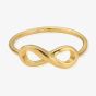ChloBo Cherish Gold Plated Infinity Midi-Ring GRCHE