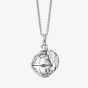 Angel Whisperer Silver White Chime Necklace ERN-ER23-20-XS