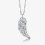 Angel Whisperer Silver Wing Necklace ERN-LILWING-ZI