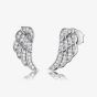 Angel Whisperer Silver Angel Wing Stud Earrings ERE-LILWING-ZI-ST