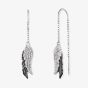 Angel Whisperer Silver Wing Duo Bicolour Dropper Earrings ERE-WINGDUO-ZI-BIB