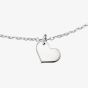 Angel Whisperer Silver Heart Anklet ERF-LILHEART