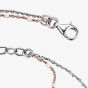 Angel Whisperer Twin Bicoloured Anklet ERF-LILTWIN-BICOR