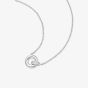Ania Haie Vogue Maven Sterling Silver Cubic Zirconia Linked Necklace N062-02H