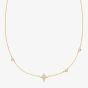 Ania Haie Miss Dainty 14ct Gold Plated Cubic Zirconia Star Necklace N065-02G