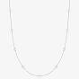 Ania Haie Miss Dainty Sterling Silver Multi Shell Pearl Station Necklace N065-03H