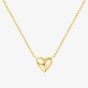 Ania Haie Sunny Sparkler 14ct Gold Plated Sweetheart Necklace N064-02G