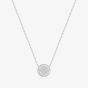 Ania Haie Luna Gaze Silver Moon & Evil Eye Reversible Pendant N075-04H