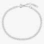 Ania Haie Chic Creator Sterling Silver Bezel Set Cubic Zirconia Bracelet B058-06H