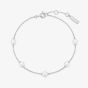 Ania Haie Miss Dainty Sterling Silver Shell Pearl Bracelet B065-01H