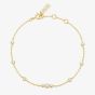 Ania Haie Miss Dainty 14ct Gold Plated Multi Cubic Zirconia Bracelet B065-03G