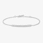 Ania Haie Vogue Maven Sterling Silver Pave Bar Bracelet B062-02H