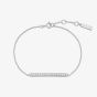 Ania Haie Vogue Maven Sterling Silver Pave Bar Bracelet B062-02H