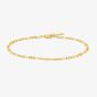 Ania Haie Chill Voyager 14ct Gold Plated Filia Curb Chain Bracelet B063-02G