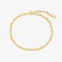 Ania Haie Vogue Maven 14ct Gold Plated Medium Chain Bracelet B062-03G