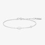 Ania Haie Luna Gaze Silver Shell Pearl & Cubic Zirconia Bracelet B075-01H