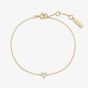 Ania Haie Starlit Drops Gold Plated Sparkle Heart Bracelet B074-01G