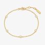 Ania Haie Starlit Drops Gold Plated Cubic Zirconia Bracelet B074-02G