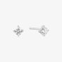 Ania Haie Heart Hunter Sterling Silver Cubic Zirconia Stud Earrings E057-01H
