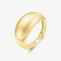 Ania Haie Vogue Maven 14ct Gold Plated Bold Dome Ring R062-01G