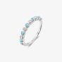 Ania Haie Chill Voyager Sterling Silver Bezel Set Multi Stone Ring R063-01H