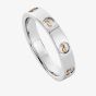 Clogau Ladies Insignia Sterling Silver Slim Band Ring 3SINS839