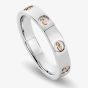 Clogau Ladies Insignia Sterling Silver Slim Band Ring 3SINS839