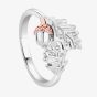 Clogau Royal Oak Leaf Ring 3SROKDR