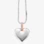 Clogau Silver 9ct Rose Gold Cariad Pendant SCA010