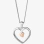 Clogau Tree Of Life Heart Pendant Necklace 3STLHP7