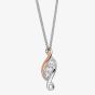 Clogau Past Present Future Topaz Pendant Necklace 3SPPFP