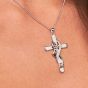 Clogau Tree of Life Cross Vine Pendant Necklace 3STOLCDCP