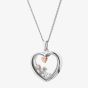 Clogau Tree of Life Heart Inner Charm Pendant Necklace 3SICLP14
