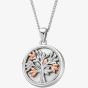 Clogau Tree of Life White Mother of Pearl Pendant Necklace 3SNTLCWP