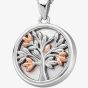 Clogau Tree of Life White Mother of Pearl Pendant Necklace 3SNTLCWP